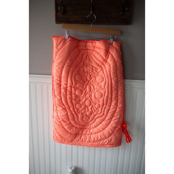 Free People Movement Gift Sac Logo Bag Orange NEW - Picture 2 of 3